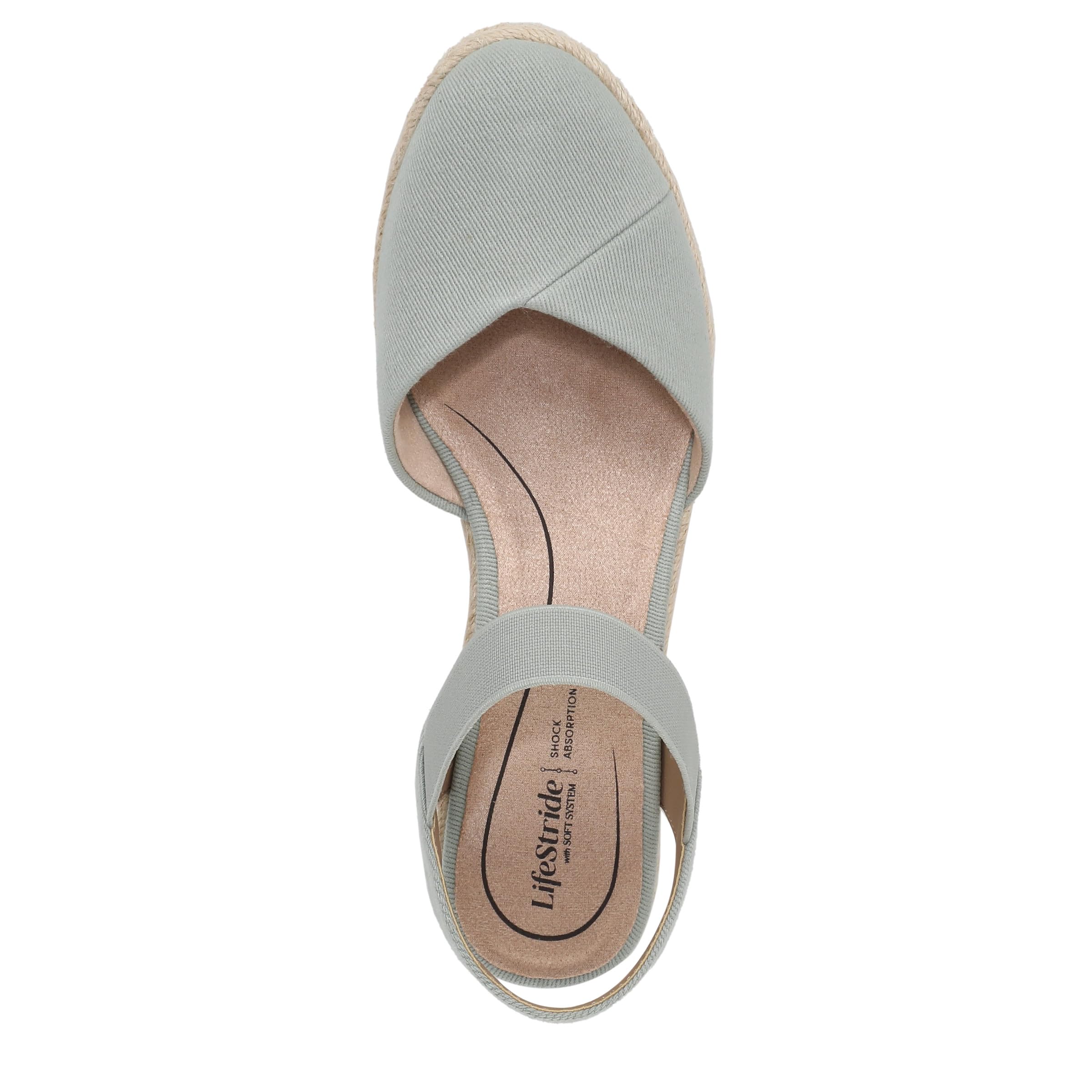 LifeStride Womens Kimmie Wedge Espadrilles - Image 5