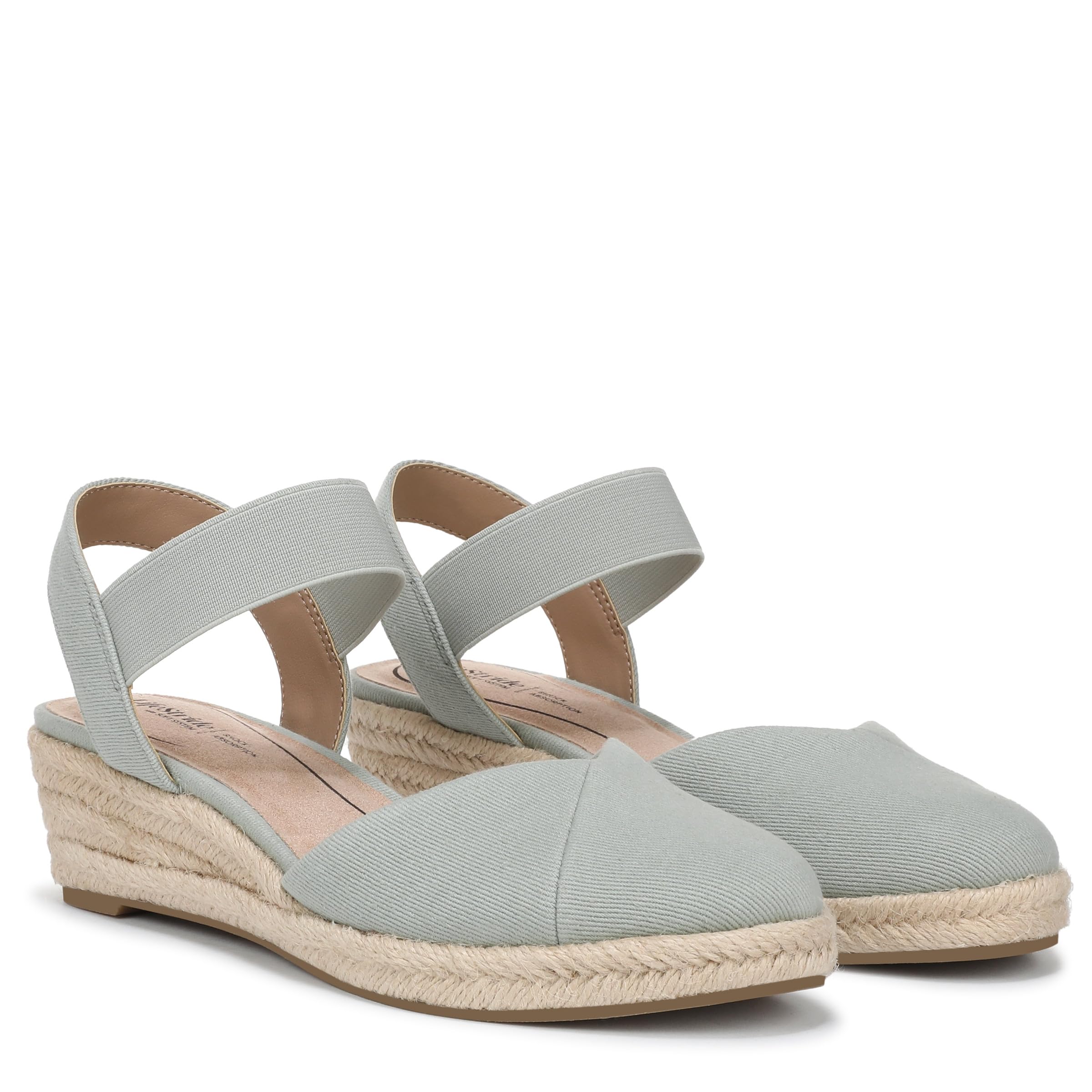 LifeStride Womens Kimmie Wedge Espadrilles - Image 7