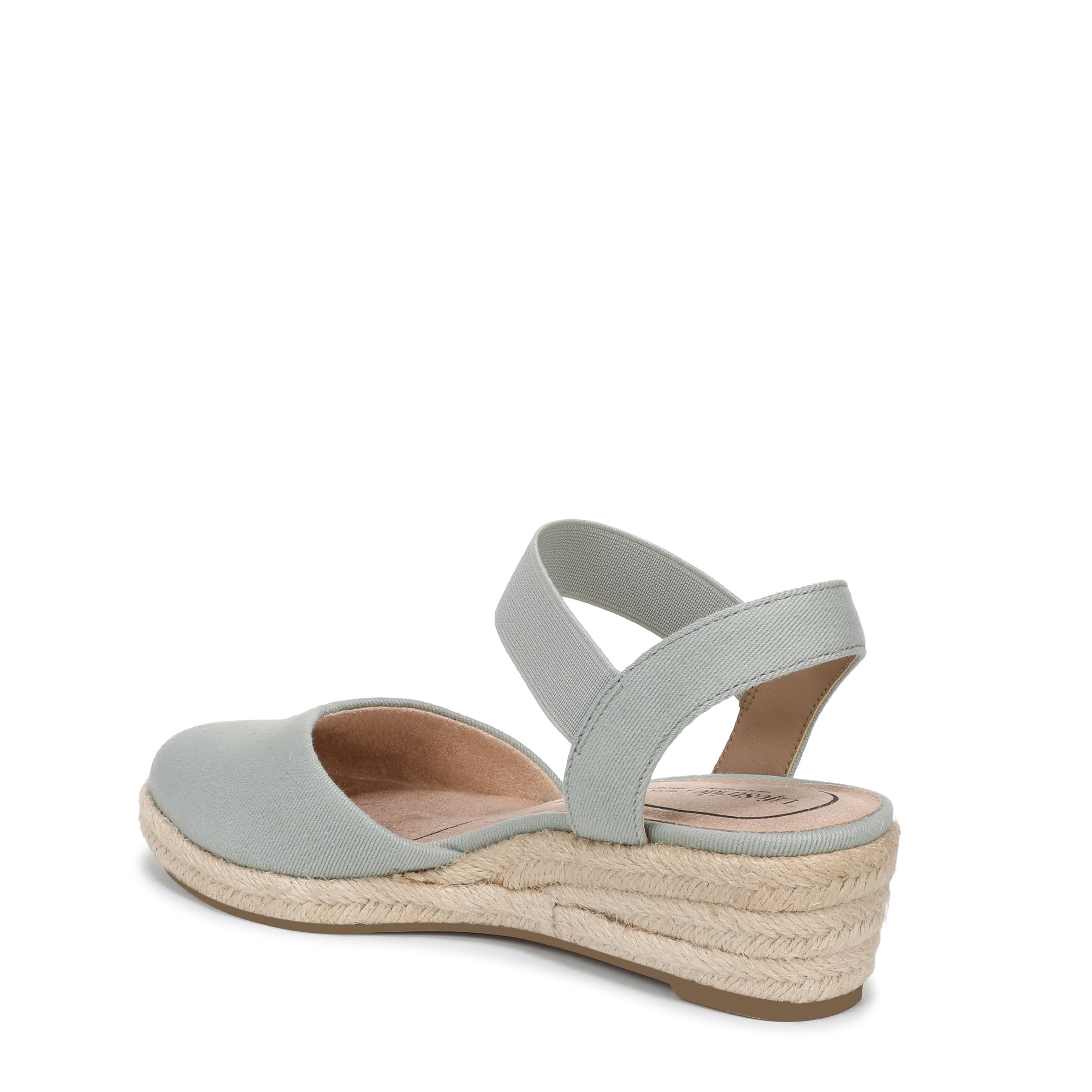 LifeStride Womens Kimmie Wedge Espadrilles - Image 8